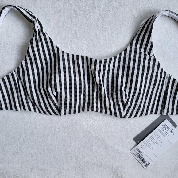 NWT Athleta Underwire Scoop Bikini Top, 32D/DD (34C, 32E) - Picture 3 of 7